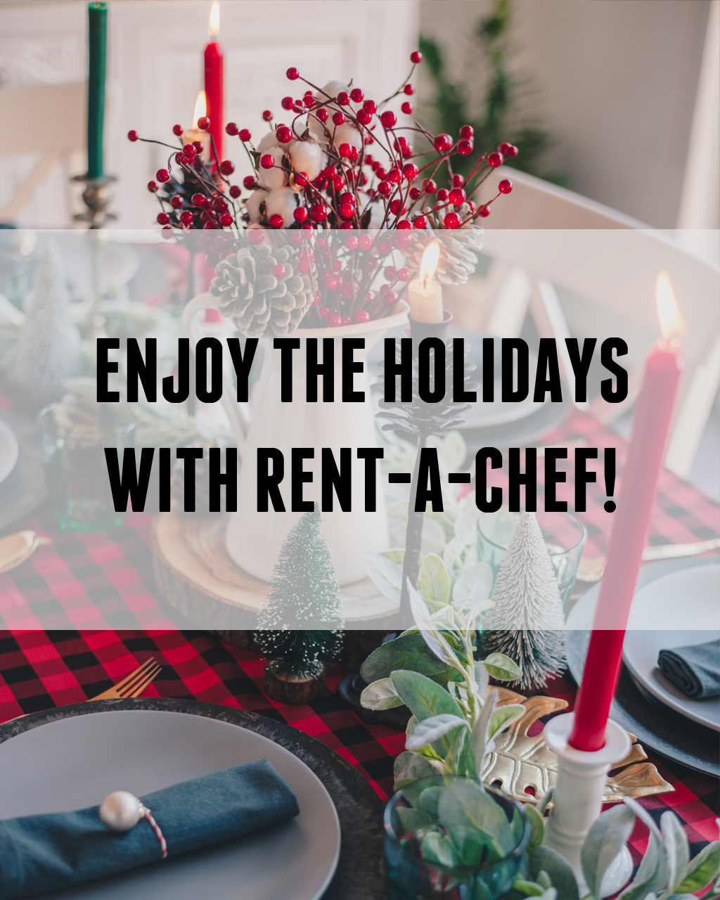 Rent a Chef Holiday Menu